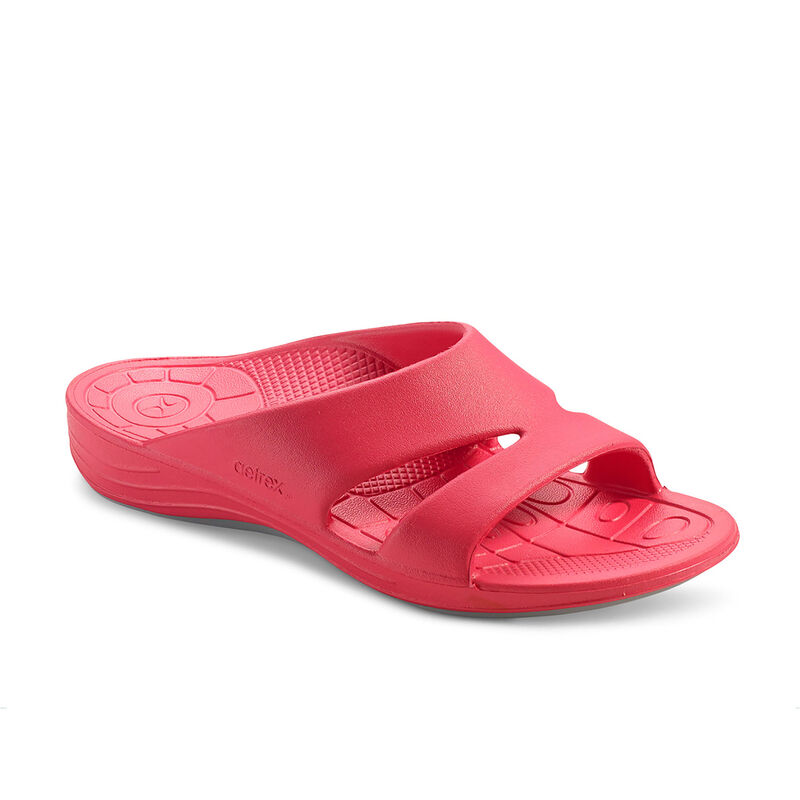 Aetrex Bali Orthotic Badelatschen Damen Rosa | NGV4564RM