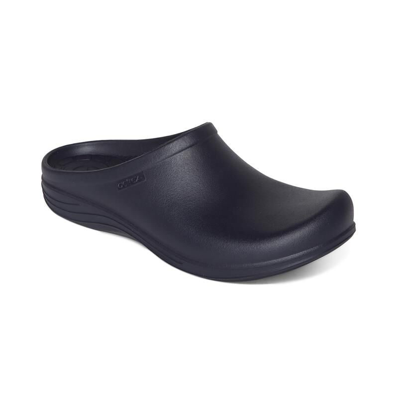 Aetrex Bondi Orthotic Clogs Herren Navy | WCZ9943EF