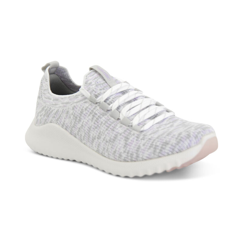 Aetrex Carly Arch Support Sneakers Damen Lila Mehrfarbig | MQY2398LJ