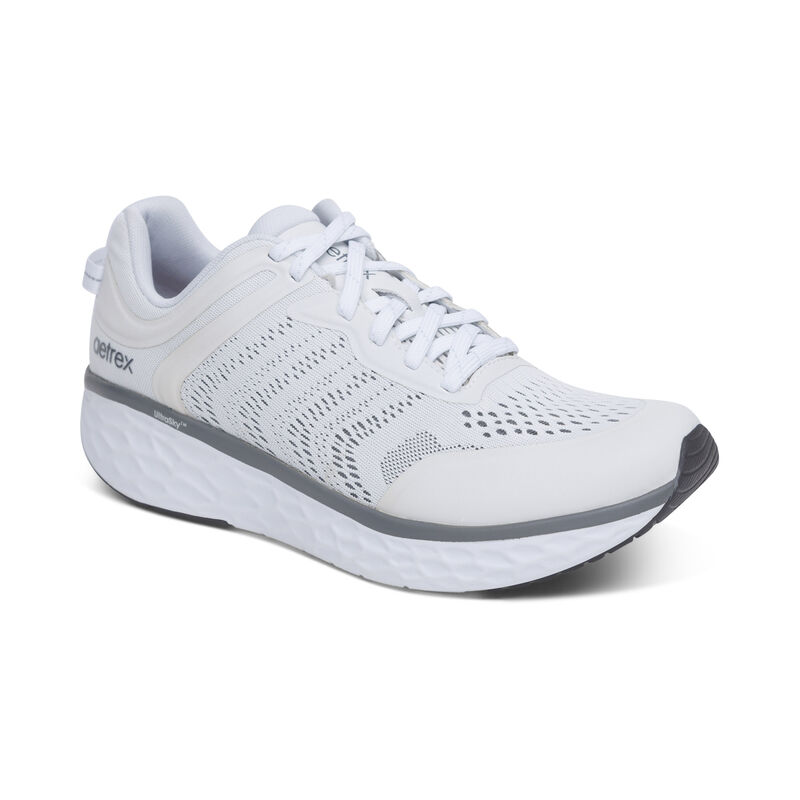 Aetrex Chase Arch Support Sneakers Herren Weiß | PBI6613GE