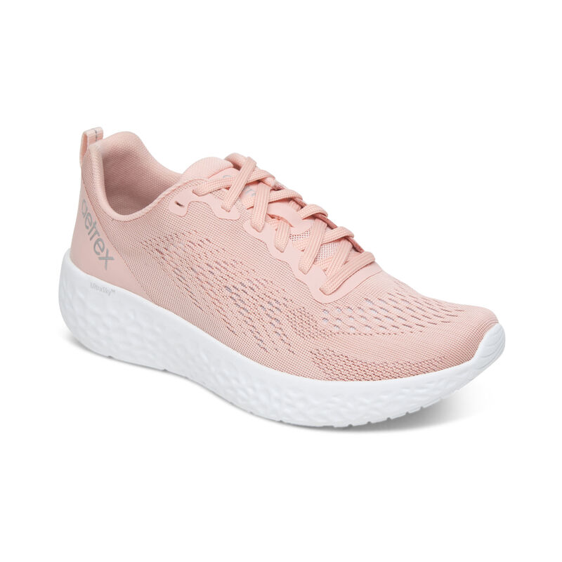 Aetrex Danika Arch Support Sneakers Damen Rosa | KNX984AF