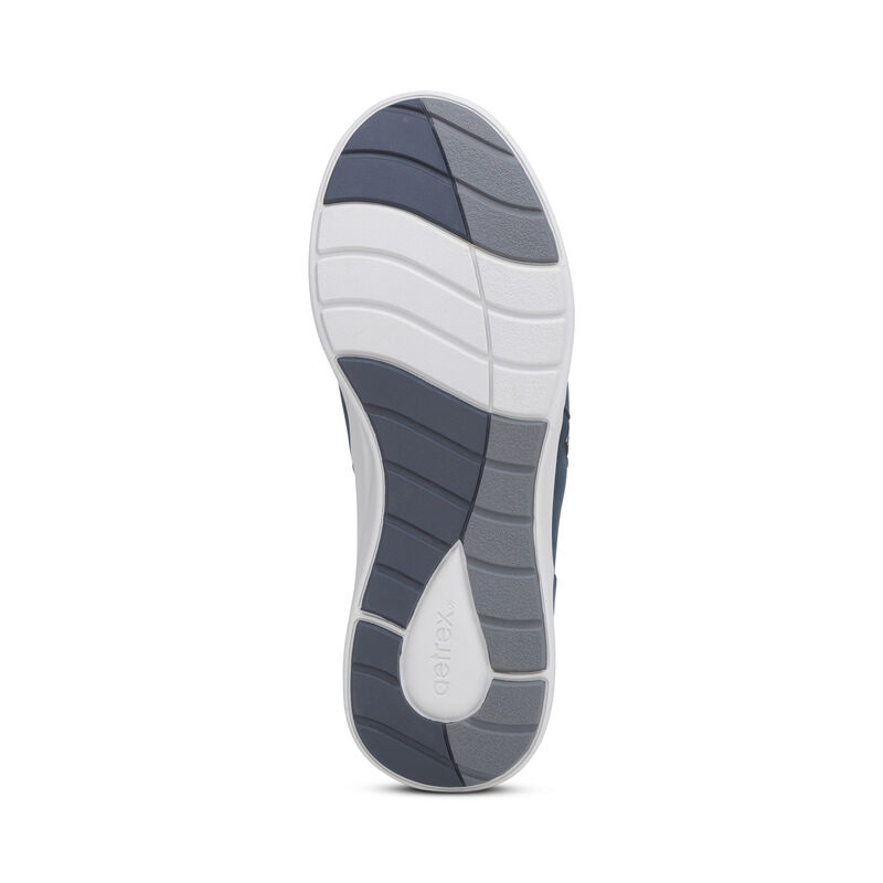 Aetrex Addie Arch Support Chelsea Stiefel Damen Navy | TOM3612CP