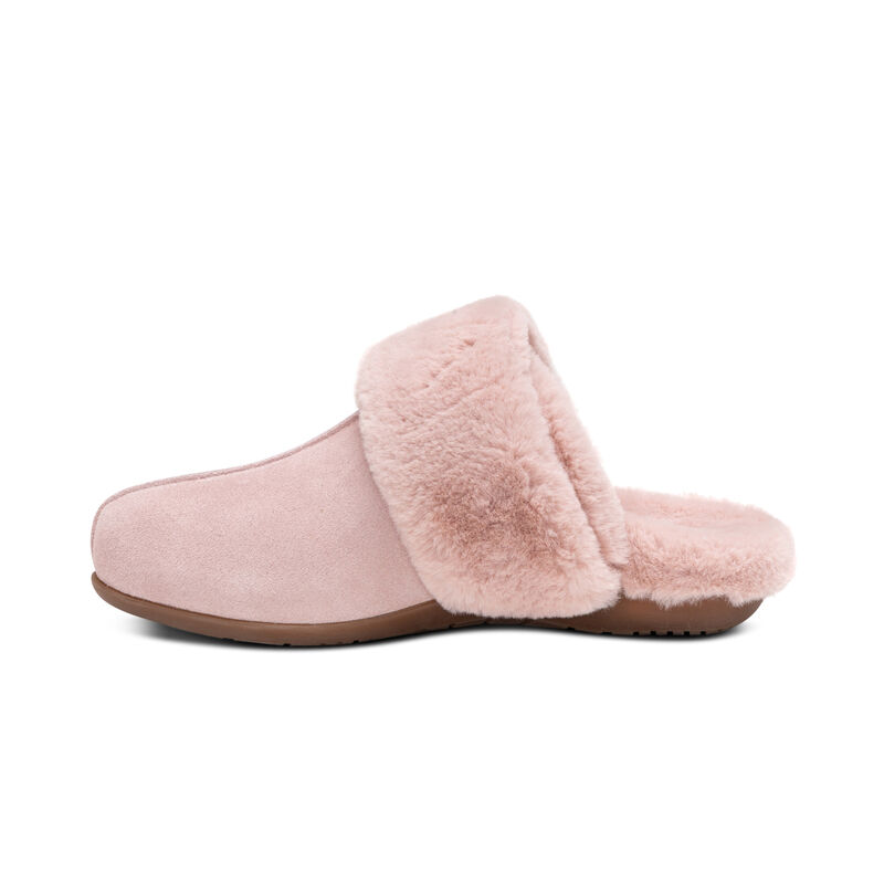 Aetrex Arianna Arch Support Hausschuhe Damen Rosa | QEE6987DB