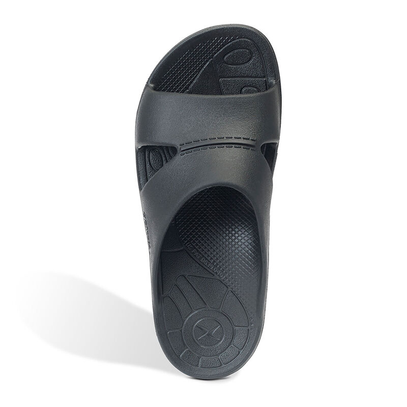 Aetrex Bali Orthotic Badelatschen Herren Schwarz | GNE8370AI