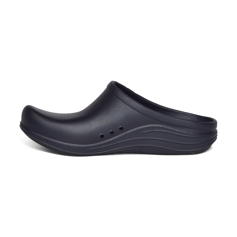 Aetrex Bondi Orthotic Clogs Damen Navy | TNP5012PL