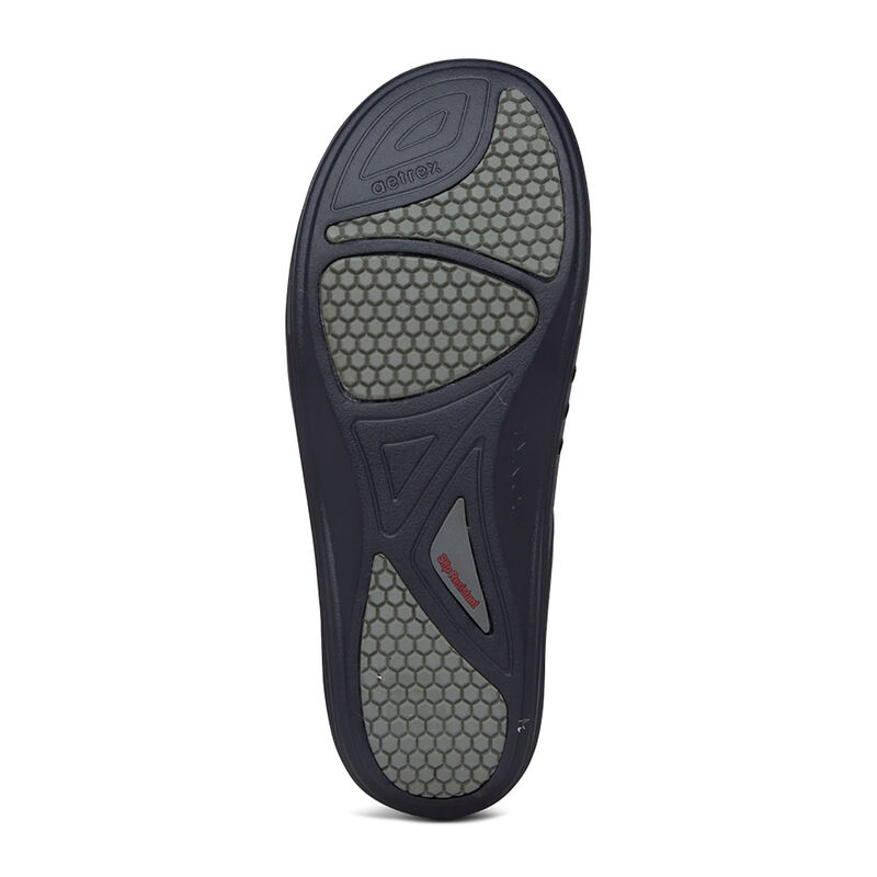 Aetrex Bondi Orthotic Clogs Damen Navy | TNP5012PL