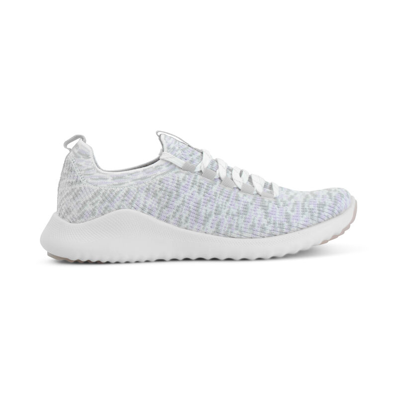 Aetrex Carly Arch Support Sneakers Damen Lila Mehrfarbig | MQY2398LJ