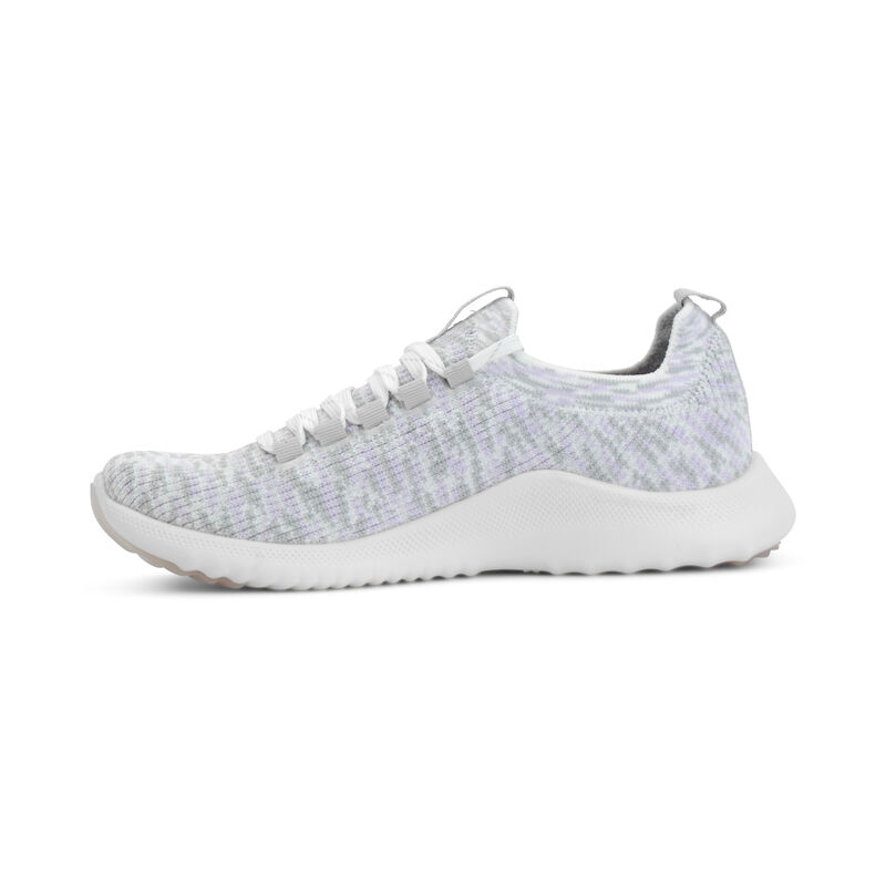 Aetrex Carly Arch Support Sneakers Damen Lila Mehrfarbig | MQY2398LJ