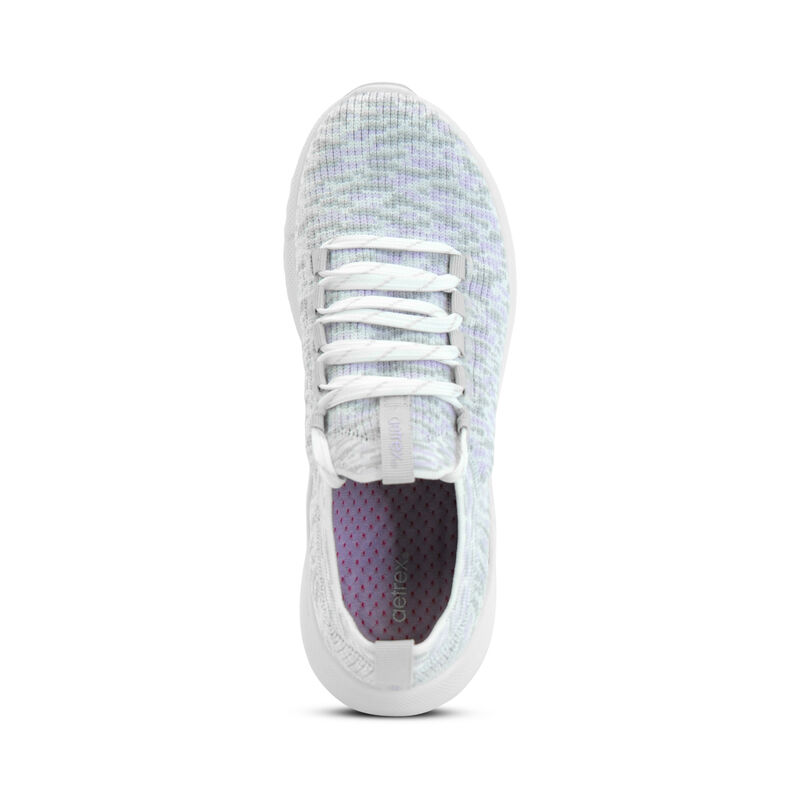 Aetrex Carly Arch Support Sneakers Damen Lila Mehrfarbig | MQY2398LJ