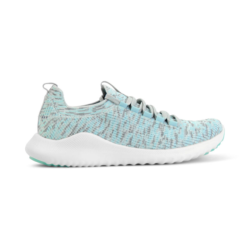 Aetrex Carly Arch Support Sneakers Damen Blau Mehrfarbig | PMA797JR