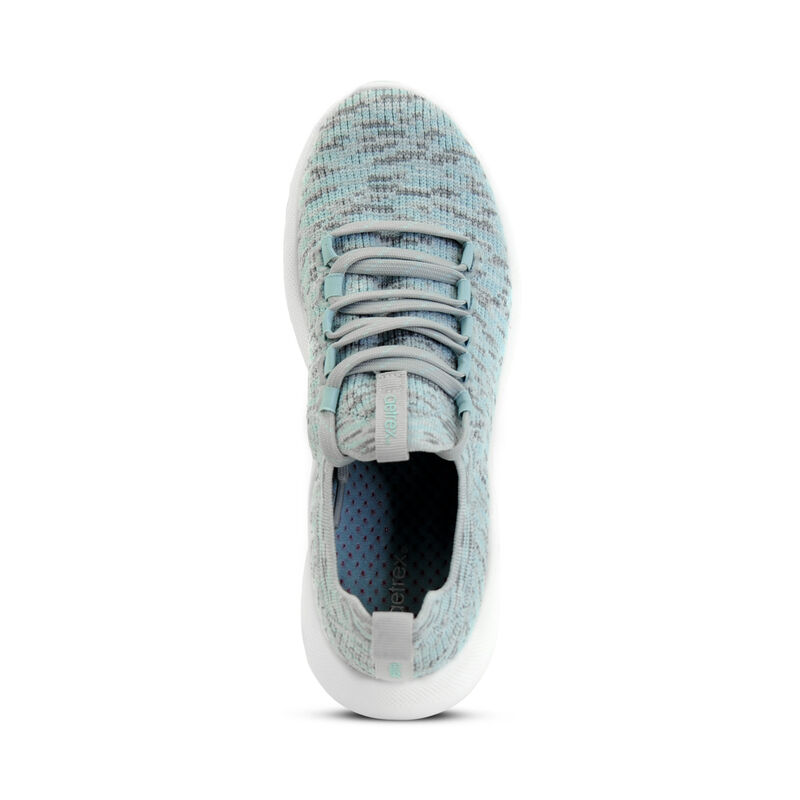 Aetrex Carly Arch Support Sneakers Damen Blau Mehrfarbig | PMA797JR