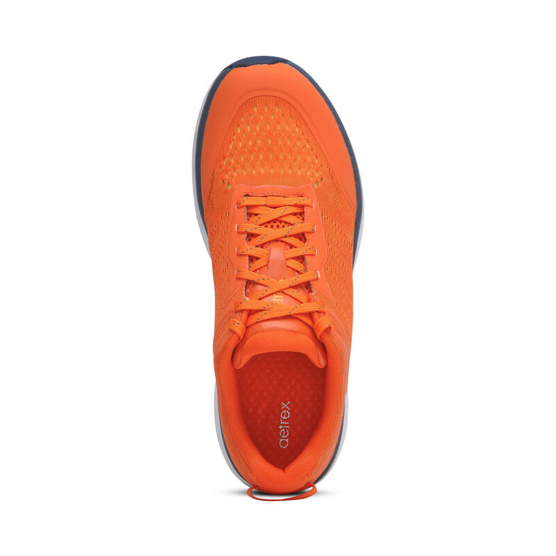 Aetrex Chase Arch Support Sneakers Herren Orange | ISH2656LJ