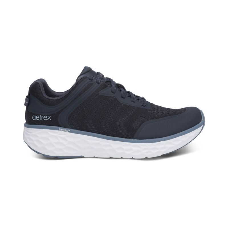 Aetrex Chase Arch Support Sneakers Herren Navy | RFB4912CL