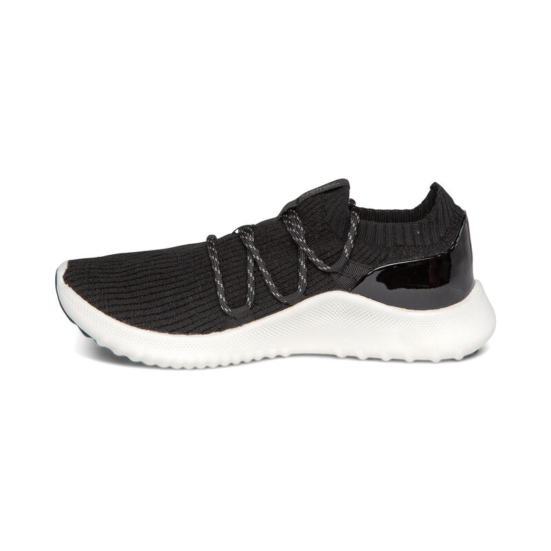 Aetrex Dani Arch Support Sneakers Damen Schwarz | CBN4560IB