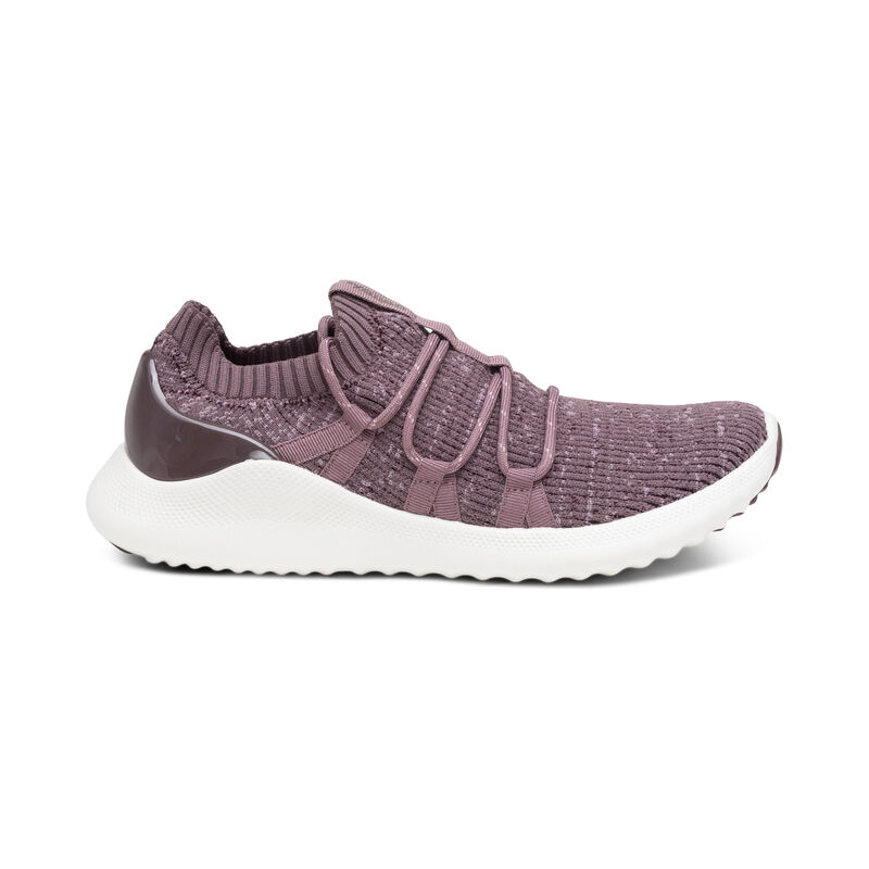 Aetrex Dani Arch Support Sneakers Damen Lila | FXN296ZM