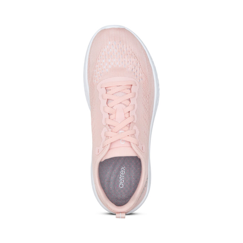 Aetrex Danika Arch Support Sneakers Damen Rosa | KNX984AF