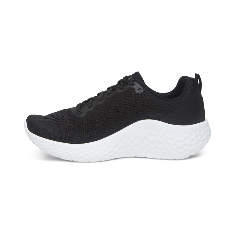 Aetrex Danika Arch Support Sneakers Damen Schwarz | TID7989QR