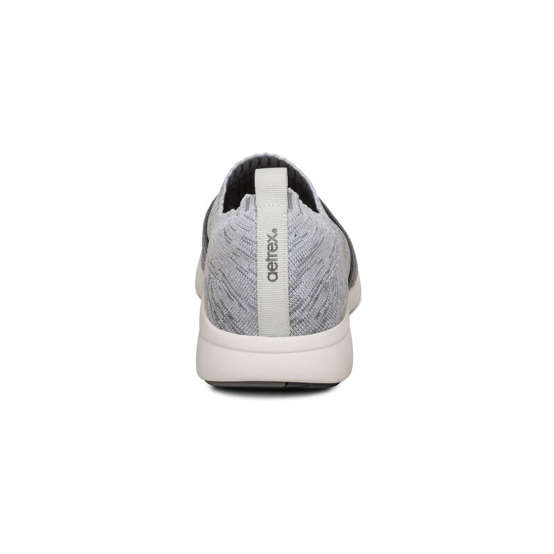 Aetrex Demi Arch Support Sneakers Damen Grau | GXY5194OZ