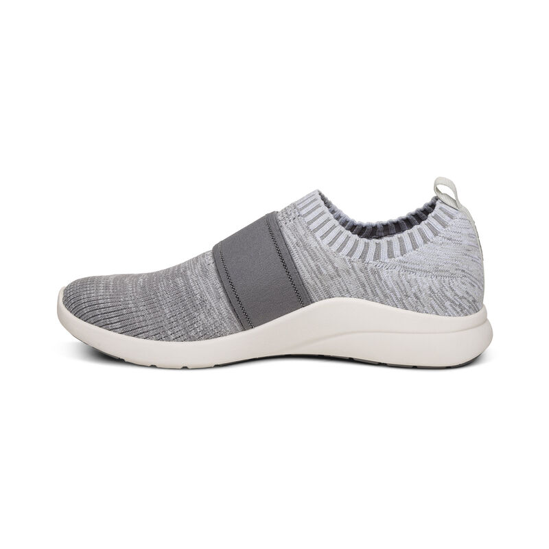 Aetrex Demi Arch Support Sneakers Damen Grau | GXY5194OZ