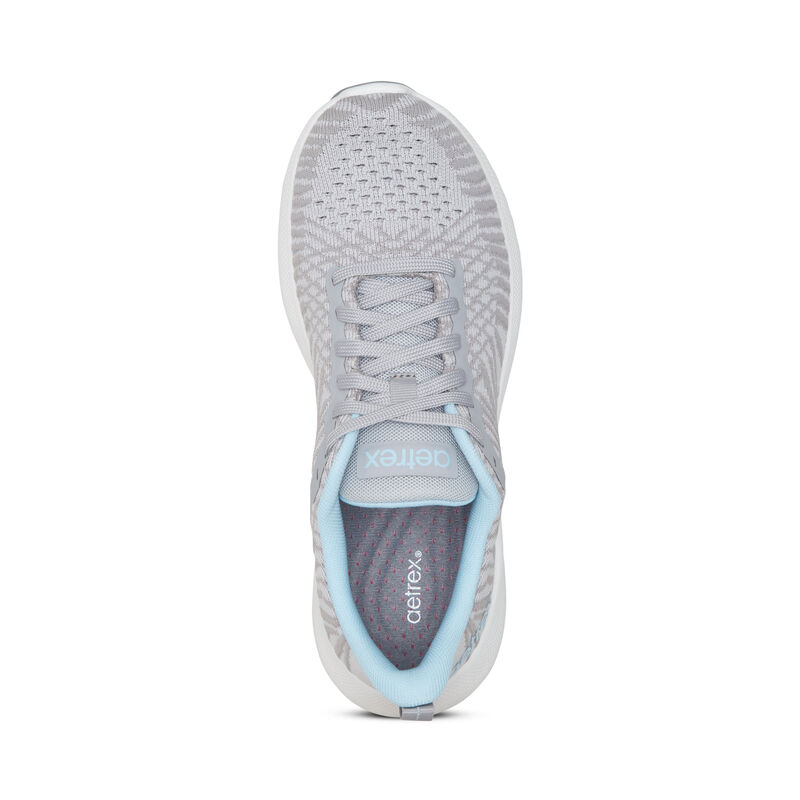 Aetrex Emery Arch Support Sneakers Damen Grau | MAC484RA