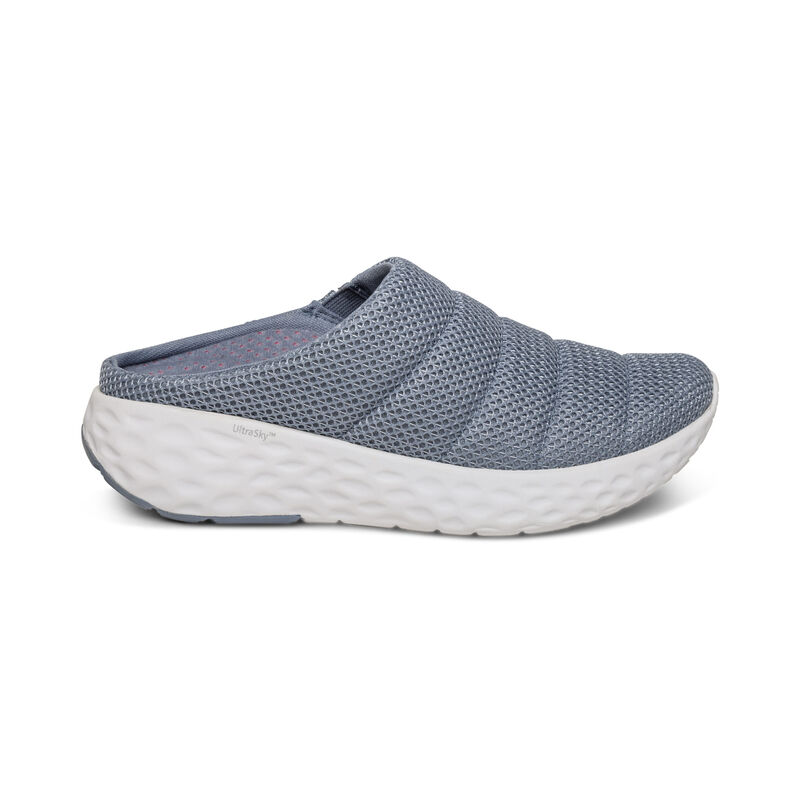 Aetrex Harley Slip-on-sneakers Damen Blau | RHO6533AT