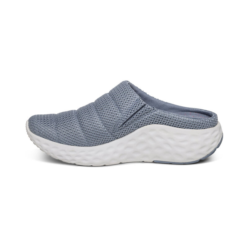 Aetrex Harley Slip-on-sneakers Damen Blau | RHO6533AT