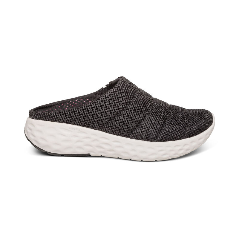 Aetrex Harley Slip-on-sneakers Damen Schwarz | IBK9390QV