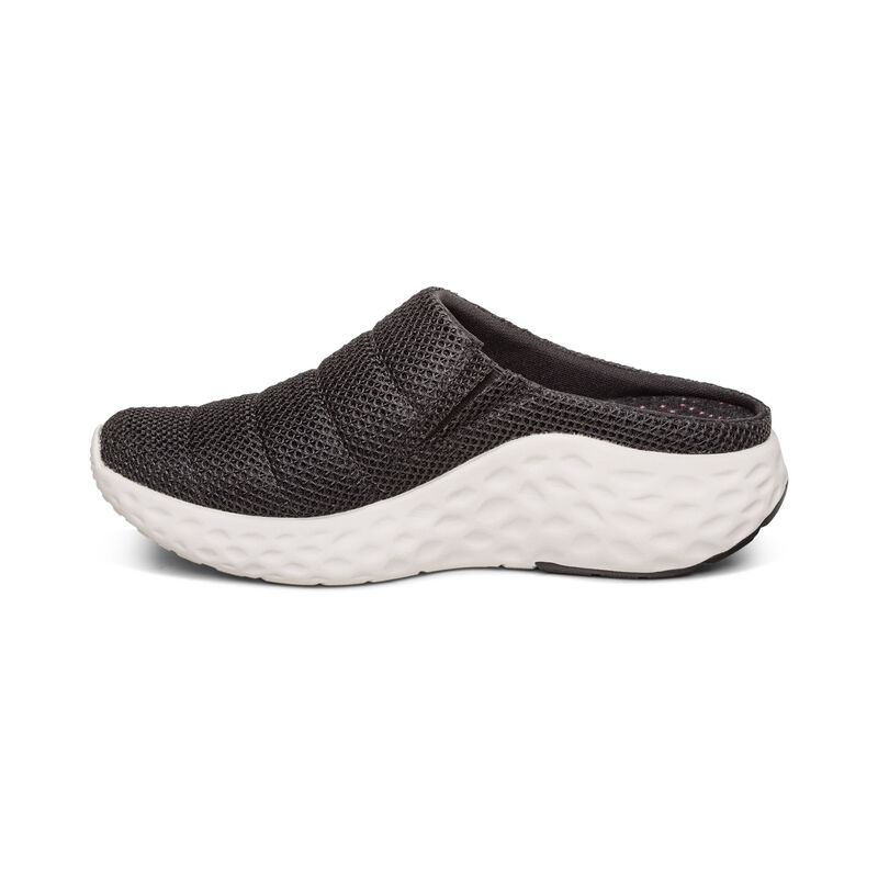 Aetrex Harley Slip-on-sneakers Damen Schwarz | IBK9390QV