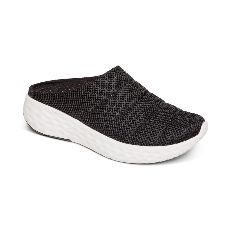 Aetrex Harley Slip-on-sneakers Damen Schwarz | IBK9390QV