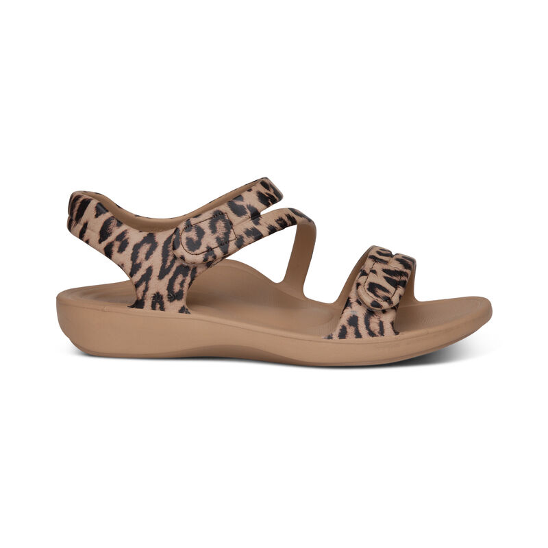 Aetrex Jillian Sport Wasser-Friendly Sandalen Damen Mehrfarbig | CMP8415KR