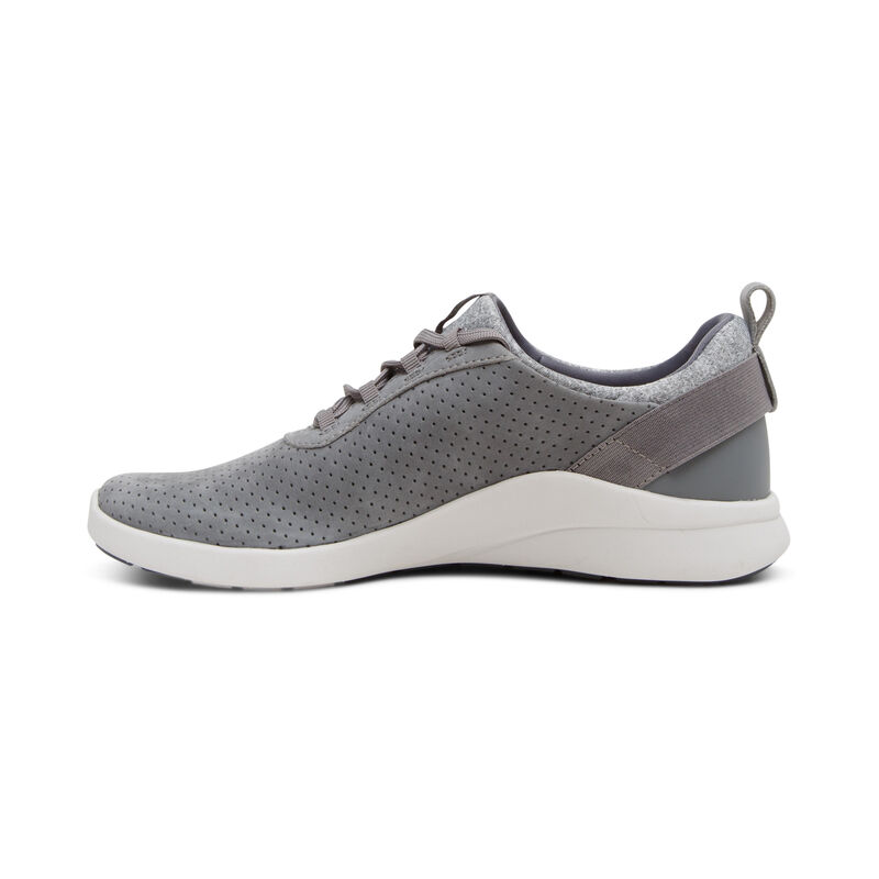 Aetrex Kora Arch Support Sneakers Damen Grau | GQO6381NR