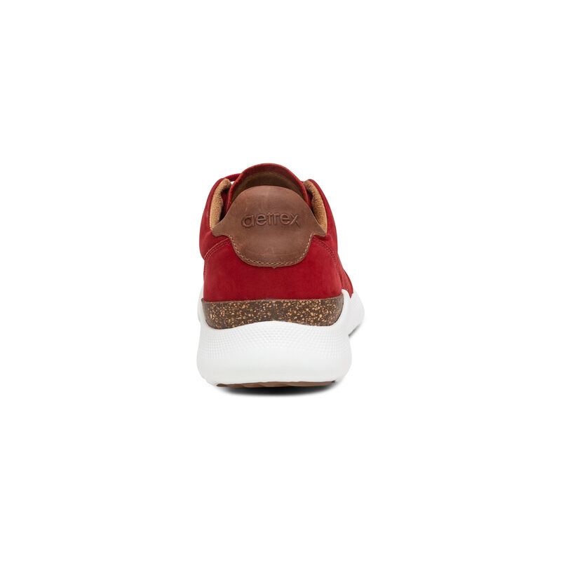 Aetrex Laura Arch Support Sneakers Damen Rot | ZNL7111JN