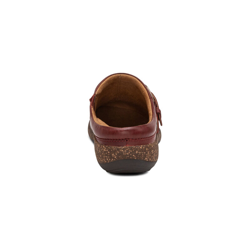 Aetrex Libby Kompfort Clogs Damen Rot | ALT3022XJ