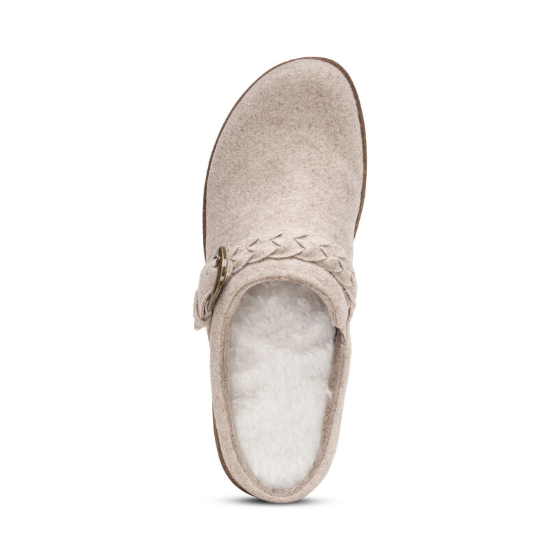 Aetrex Libby Kompfort Clogs Damen Weiß Beige | RFN2141XT