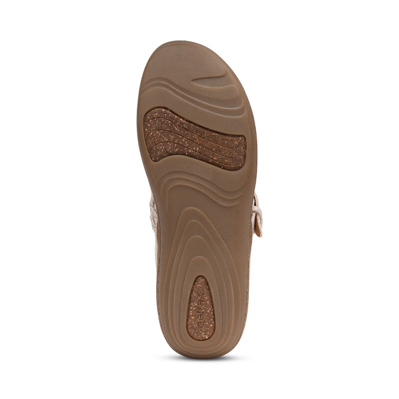 Aetrex Libby Kompfort Clogs Damen Weiß Beige | RFN2141XT