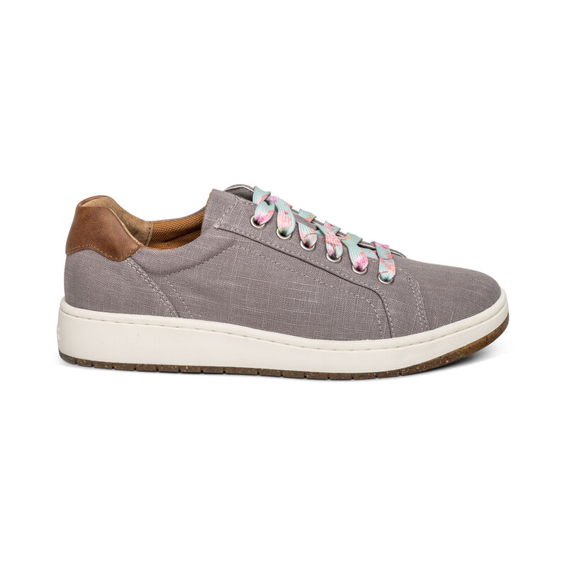 Aetrex Renee Arch Support Sneakers Damen Grau | ZBM6215LL