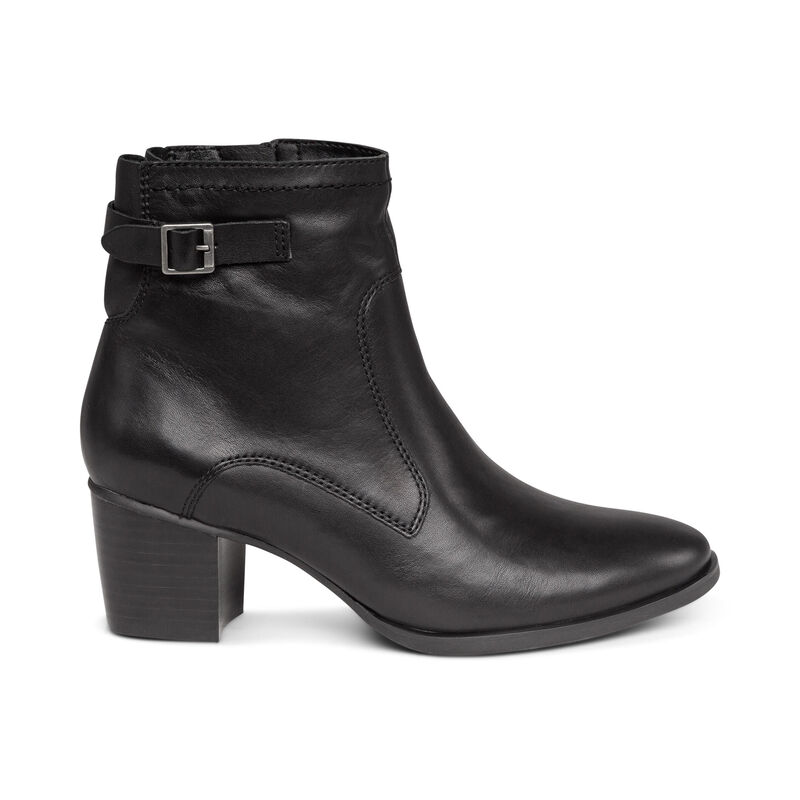 Aetrex Rubi Arch Support Weather-Friendly Stiefeletten Damen Schwarz | USP8780JA