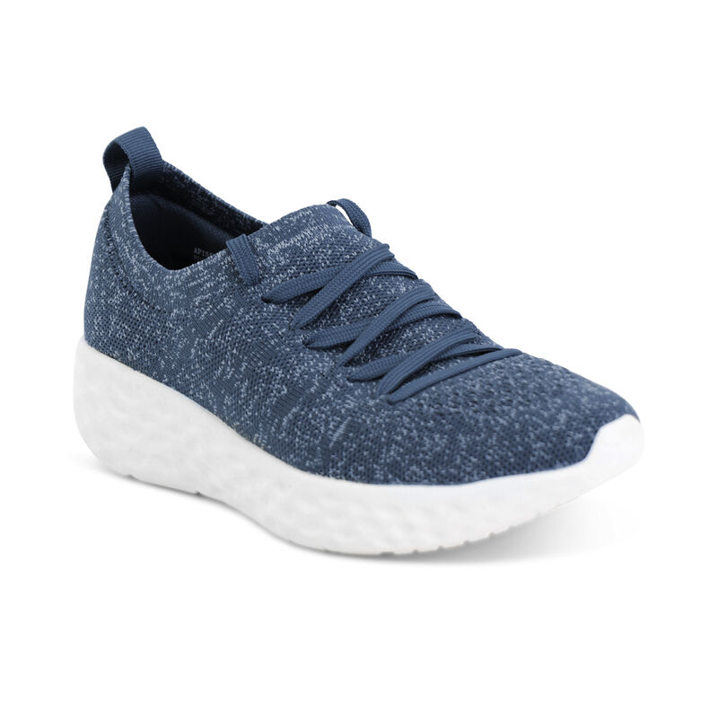 Aetrex Sadie Arch Support Sneakers Damen Navy | DXP6811IT