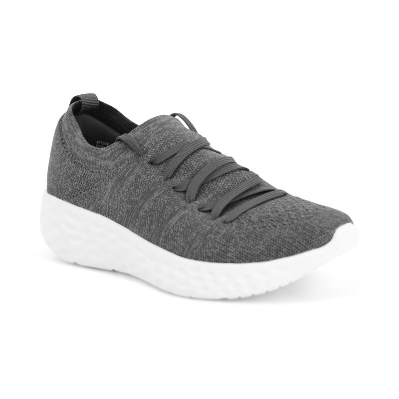 Aetrex Sadie Arch Support Sneakers Damen Grau | JYN1050GQ