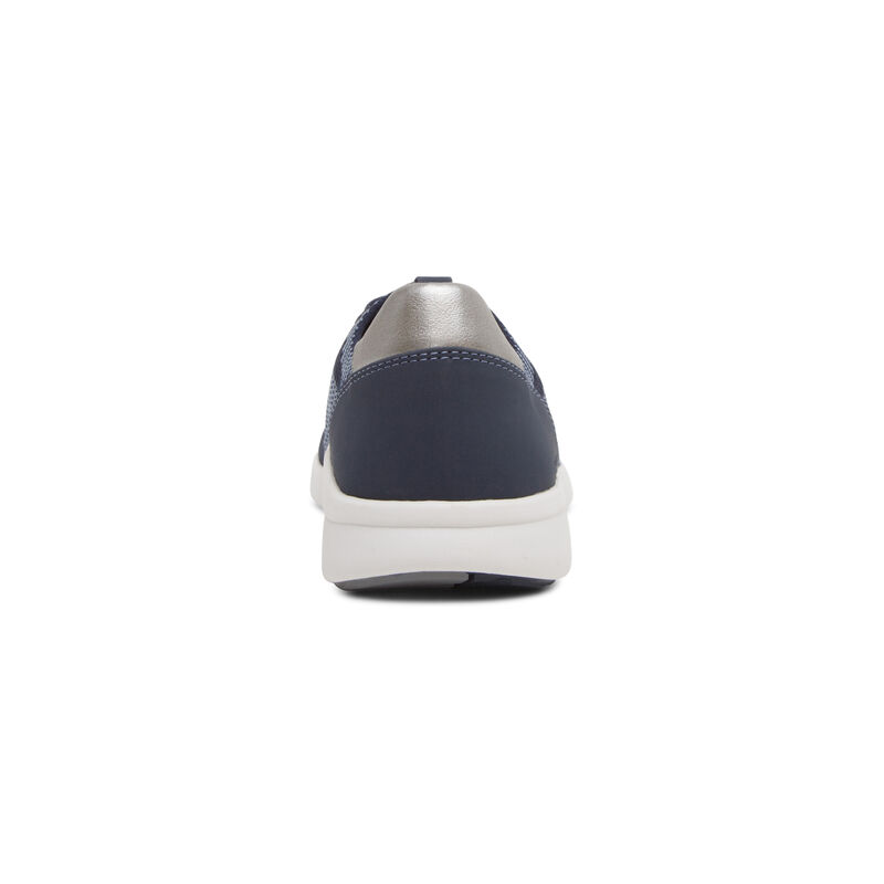 Aetrex Teagan Arch Support Sneakers Damen Navy | FQU6951UC