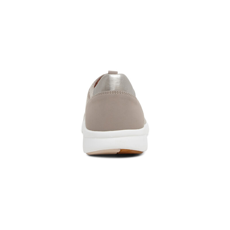 Aetrex Teagan Arch Support Sneakers Damen Beige | FSV8811BQ