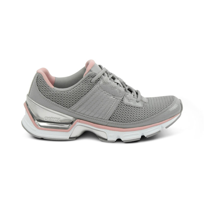 Aetrex Xspress Runner 2 Sneakers Damen Grau | SNV8268CO