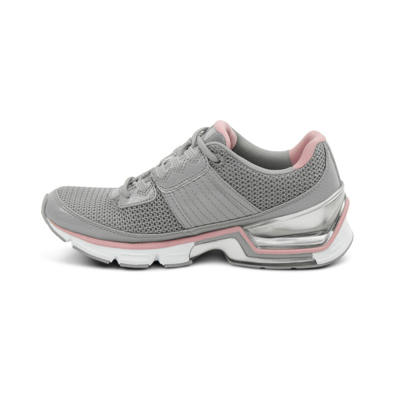 Aetrex Xspress Runner 2 Sneakers Damen Grau | SNV8268CO