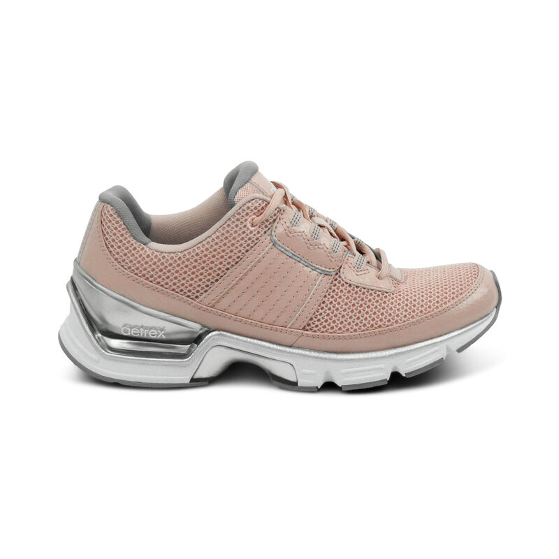 Aetrex Xspress Runner 2 Sneakers Damen Rosa | BXD3329NH