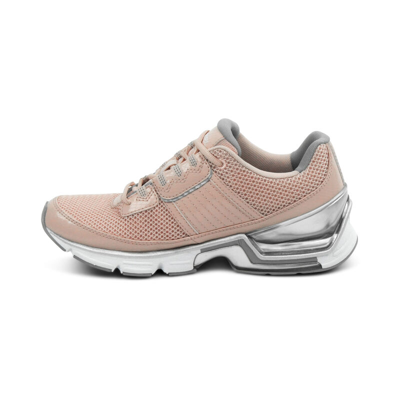 Aetrex Xspress Runner 2 Sneakers Damen Rosa | BXD3329NH